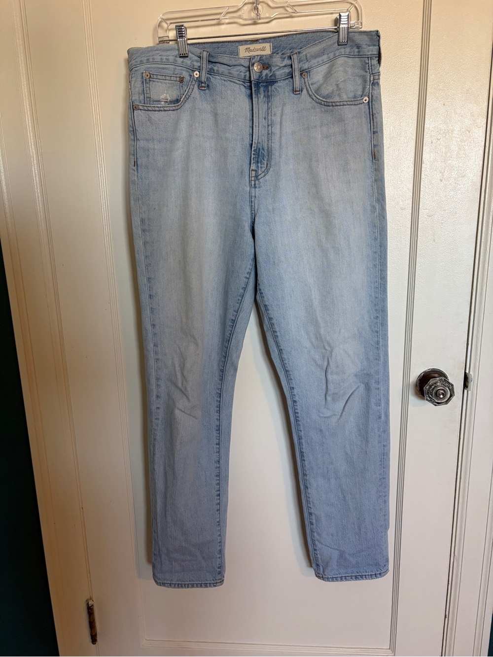 Madewell Perfect Vintage Jean Light Wash Straight-Leg Tall